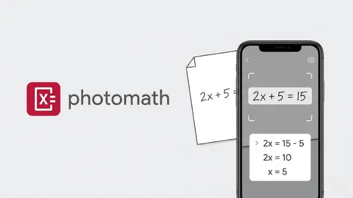 Photomath برای گوشی اندروید