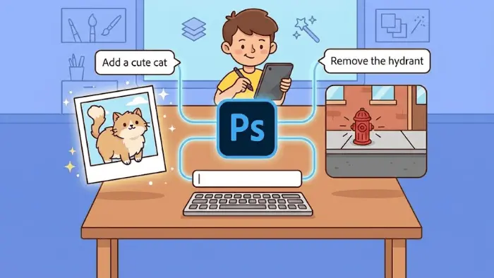 Adobe Photoshop بهترین برنامه ادیت عکس با هوش مصنوعی