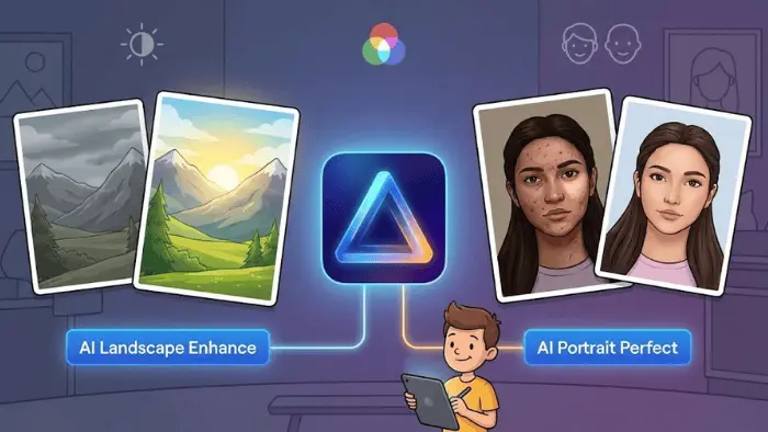 Luminar Neo یکی از بهترین برنامه های ادیت عکس با هوش مصنوعی