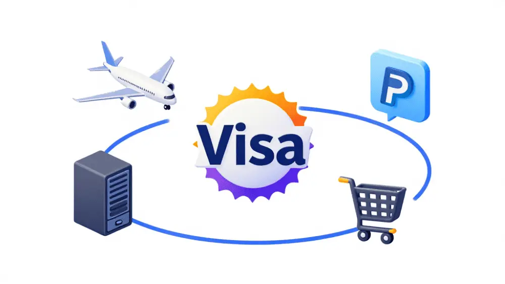 کاربرد ویزا کارت مجازی