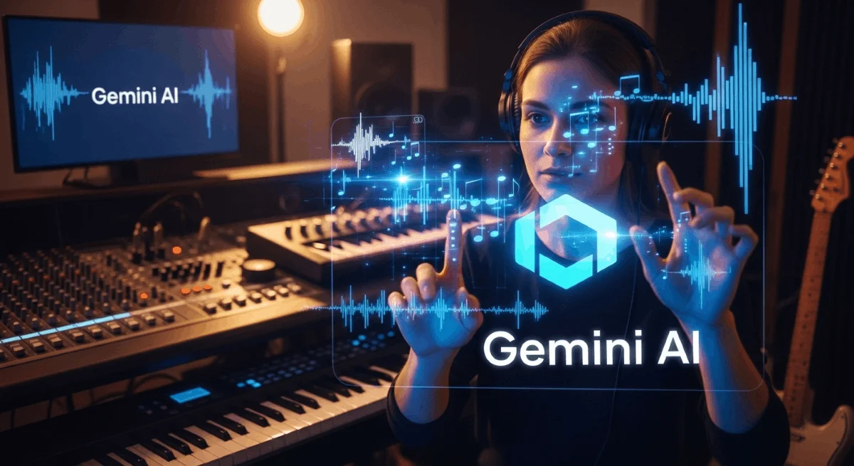 ساخت موزیک با هوش مصنوعی جمنای Gemini