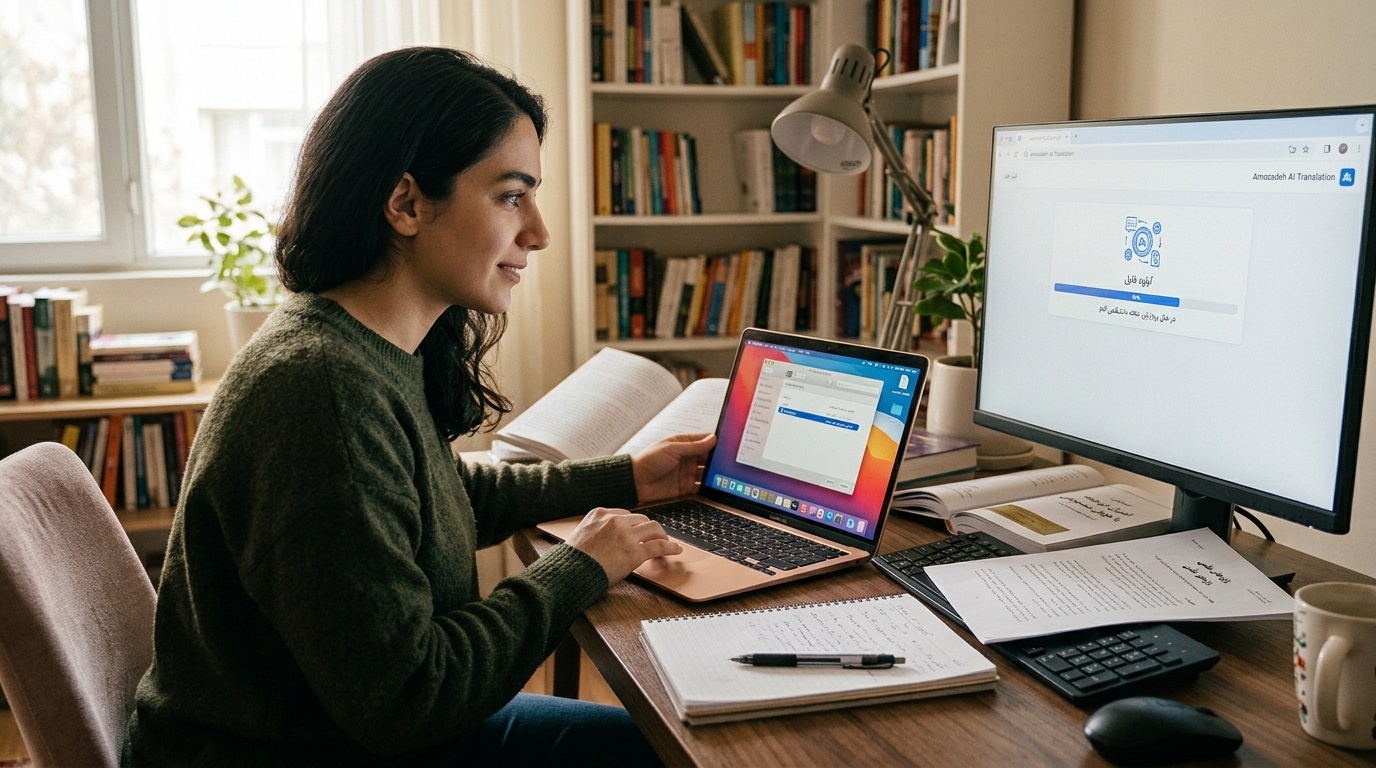 بهترین هوش مصنوعی برای ترجمه PDF